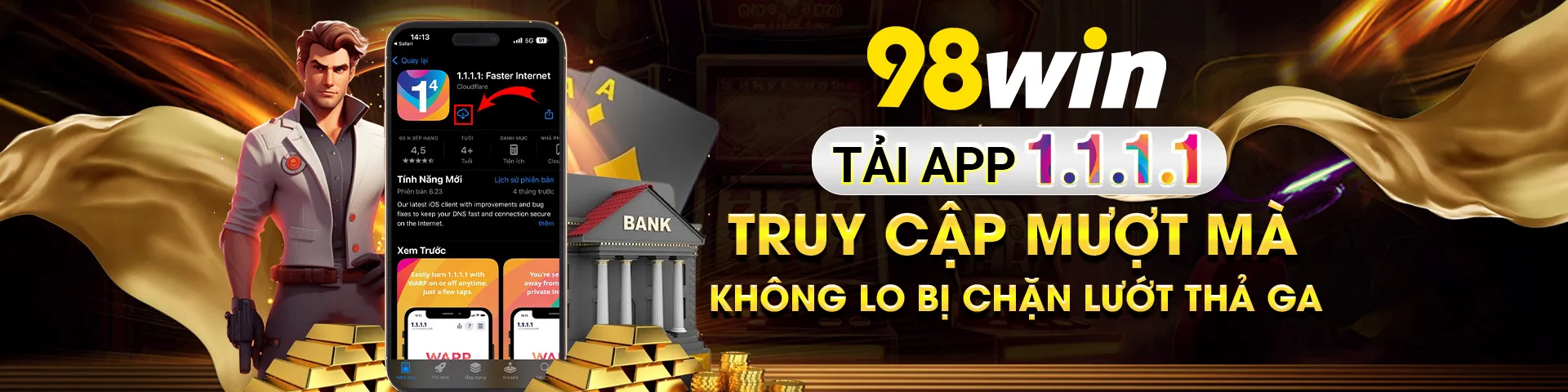 truy cập 98win mượt mà